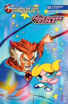 Variant Cover for Thundercats / Powerpuff Girls #4