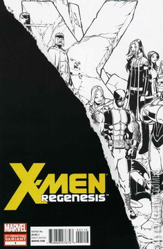 Variant Cover for X-Men: Regenesis #1