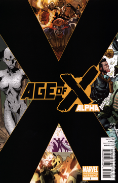 Variant Cover for Age of X: Alpha #1