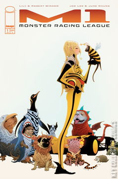 Variant Cover for M1: Monster Racing League #1