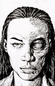 Variant Cover for Walking Dead Deluxe, The #9