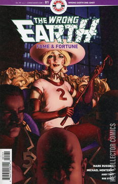 Variant Cover for The Wrong Earth: Fame & Fortune #1