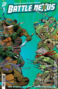 Variant Cover for Teenage Mutant Ninja Turtles: Battle Nexus #5