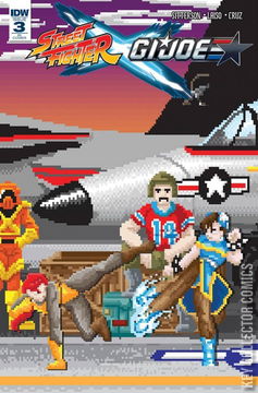 Variant Cover for Street Fighter X G.I. Joe #3