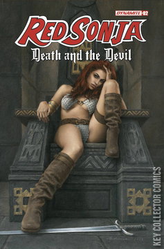 Variant Cover for Red Sonja: Death and the Devil #2