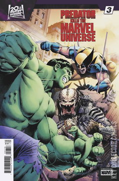 Variant Cover for Predator Kills the Marvel Universe #3