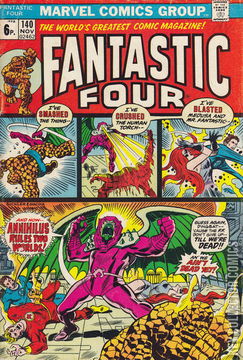 Variant Cover for Fantastic Four #140