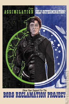 Variant Cover for Star Trek: Defiant #9