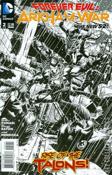 Variant Cover for Forever Evil: Arkham War #2