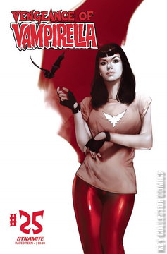 Variant Cover for Vengeance of Vampirella #25