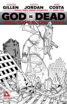 Variant Cover for God Is Dead: Book of Acts - Omega #1
