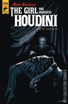 Variant Cover for Minky Woodcock: The Girl Who Handcuffed Houdini #4