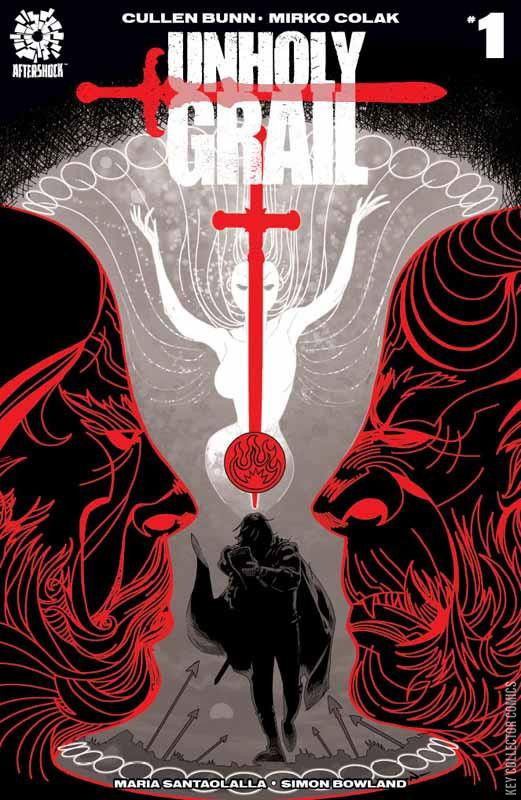 Unholy Grail 1 Variant Published July 2017 Key Coll