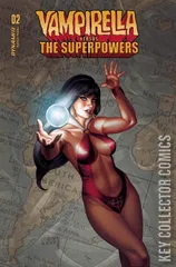 Variant Cover for Vampirella vs. Superpowers #2