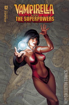Variant Cover for Vampirella vs. Superpowers #2