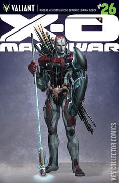 Variant Cover for X-O Manowar #26