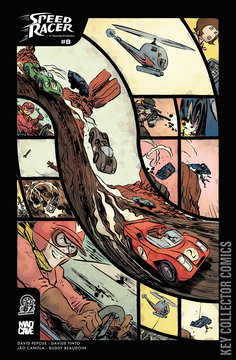 Variant Cover for Speed Racer #8