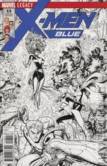 Variant Cover for X-Men: Blue #13