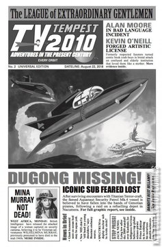 Variant Cover for The League of Extraordinary Gentlemen: The Tempest #2