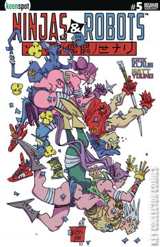 Variant Cover for Ninjas & Robots #5