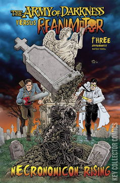 Variant Cover for Army of Darkness vs. Reanimator: Necronomicon Rising #3