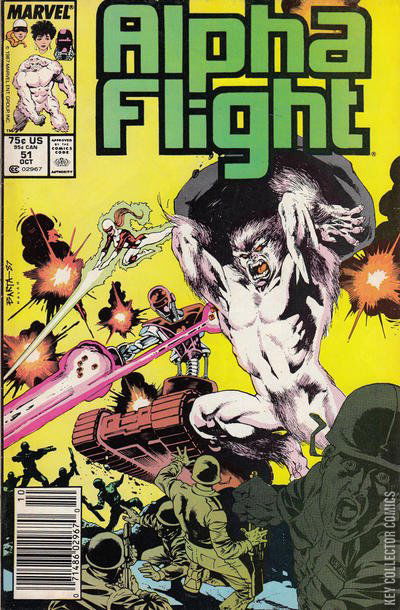Variant Cover for Alpha Flight #51