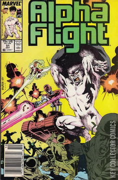 Variant Cover for Alpha Flight #51