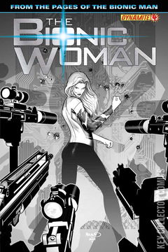 Variant Cover for The Bionic Woman #4