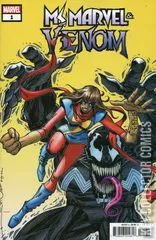 Variant Cover for Ms. Marvel and Venom #1