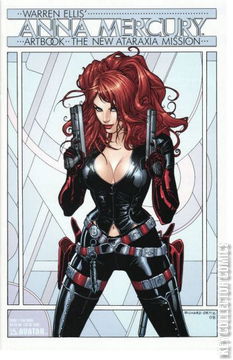 Variant Cover for Anna Mercury Artbook #1