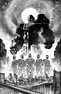 Variant Cover for Power Rangers: Prime #3