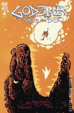 Variant Cover for Godzilla: Skate or Die #4