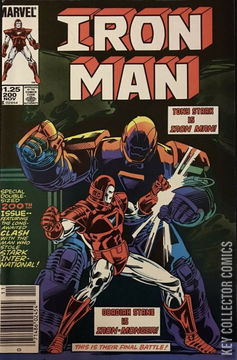 Variant Cover for Iron Man #200