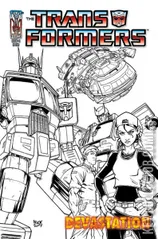 Variant Cover for Transformers: Devastation #1