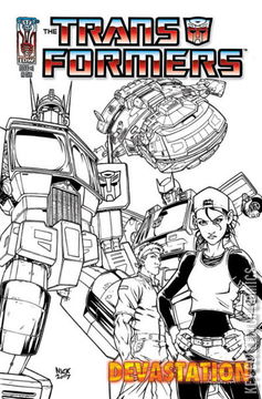 Variant Cover for Transformers: Devastation #1
