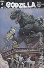 Variant Cover for Godzilla: Rage Across Time #2