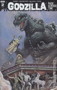 Variant Cover for Godzilla: Rage Across Time #2