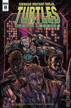 Variant Cover for Teenage Mutant Ninja Turtles: Urban Legends #8