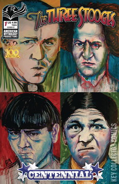 Variant Cover for Three Stooges: 100th Centennial #1