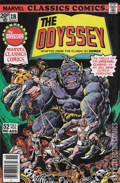 Variant Cover for Marvel Classics Comics #18