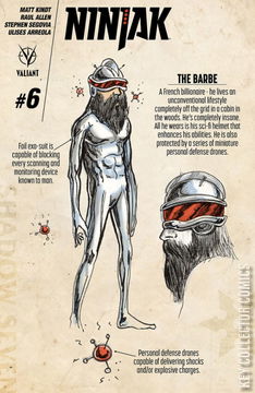 Variant Cover for Ninjak #6