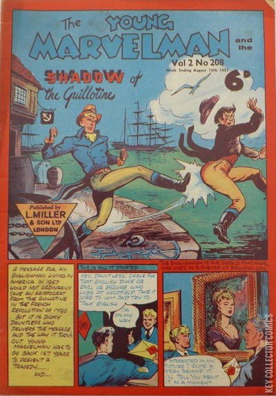 Cover art for Young Marvelman #208 