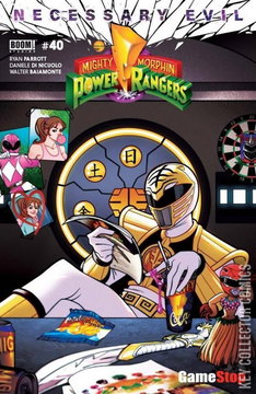 Variant Cover for Mighty Morphin Power Rangers #40