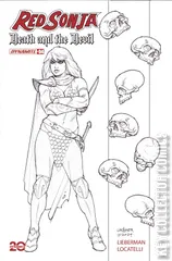 Variant Cover for Red Sonja: Death and the Devil #4