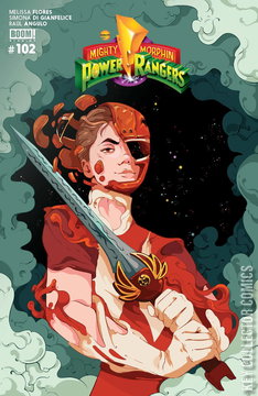Variant Cover for Mighty Morphin Power Rangers #102