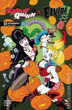 Variant Cover for Harley Quinn x Elvira #1