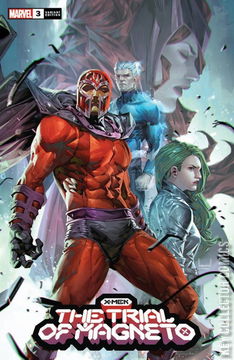 Variant Cover for X-Men: The Trial of Magneto #3