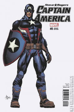 Variant Cover for Captain America: Steve Rogers #8