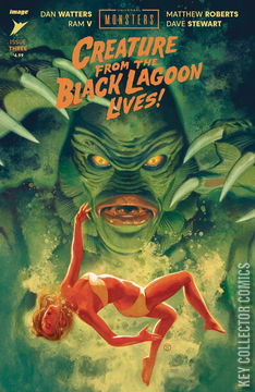 Variant Cover for Universal Monsters: The Creature From the Black Lagoon Lives #3