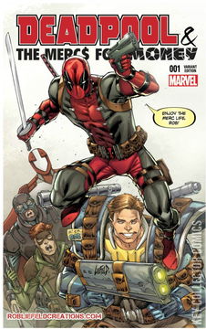 Variant Cover for Deadpool and the Mercs for Money #1